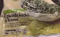 Epinards haché a la creme