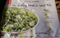 Poêlée Cuisinée aux Légumes Verts
