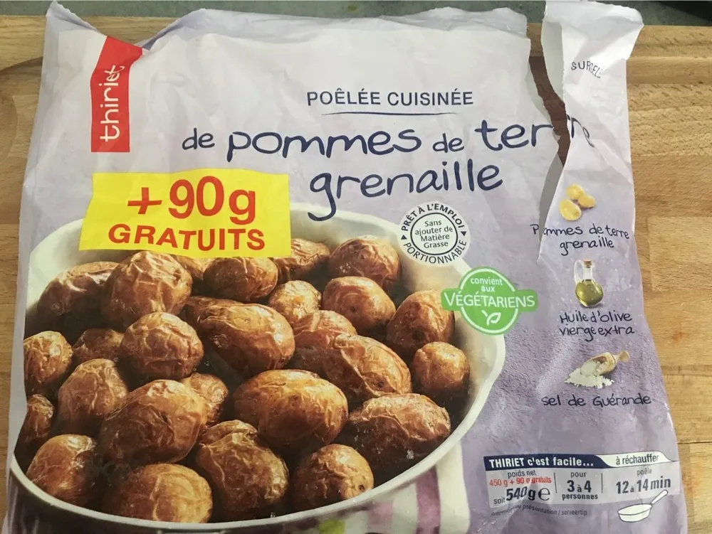 Poêlée Cuisinée de Pommes de Terre Grenaille