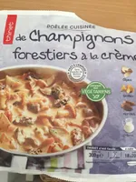 Champignons forestiers a la creme