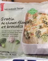 Gratin de choux-fleurs et brocolis
