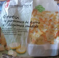Gratin de pommes de terre et légumes oubliés