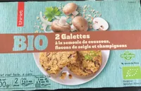 Galettes bio semoule de couscous