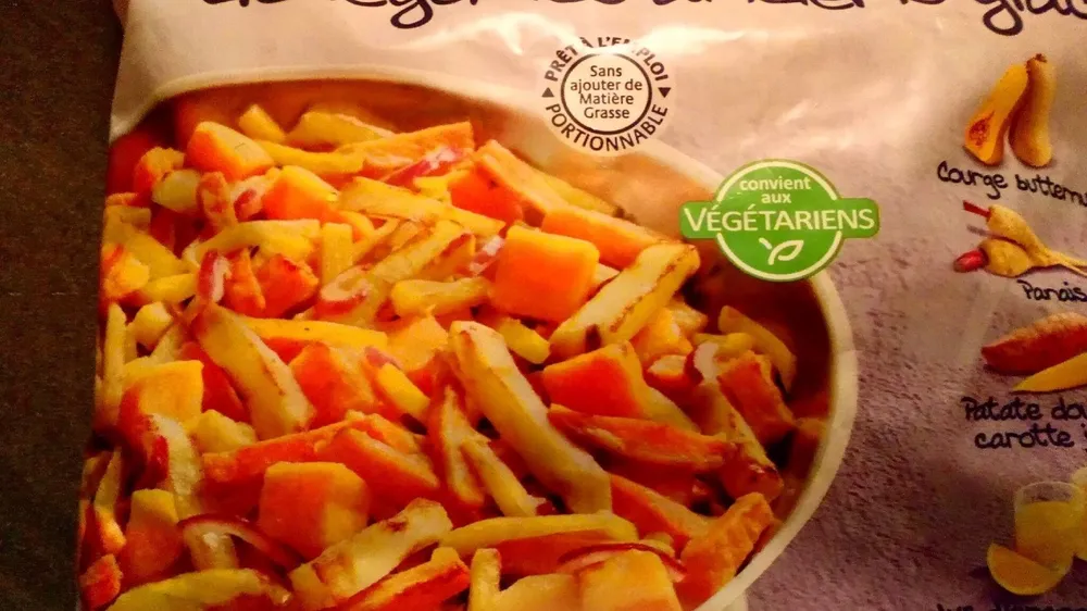 Poêlée de légumes anciens glacés