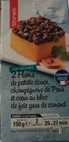 2 flans de patate douce