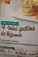 4 mini gratins de légumes
