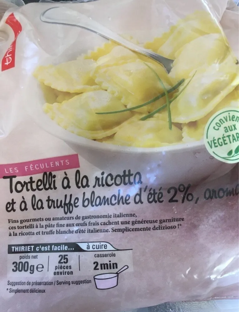 Tortelli à la ricotta et à la truffe blanche
