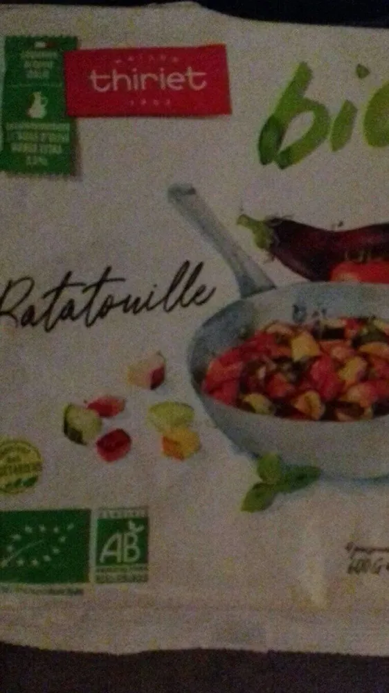 Ratatouille bio