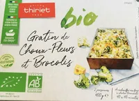Gratin de choux fleur et brocolis