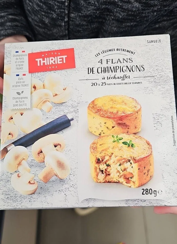 Flans de champignons
