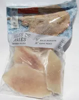Ailes de raies entières pelées