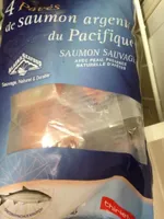 Pave saumon argente du pacifique