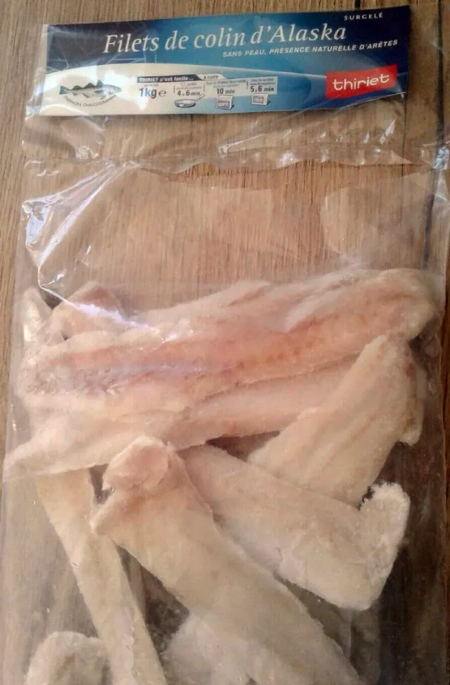 Filets de colin d'Alaska