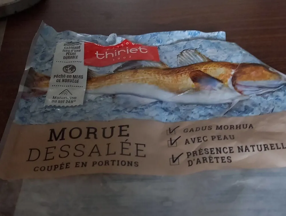 Morue dessalée