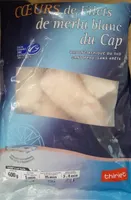 Coeurs de filets de merlu blanc du Cap