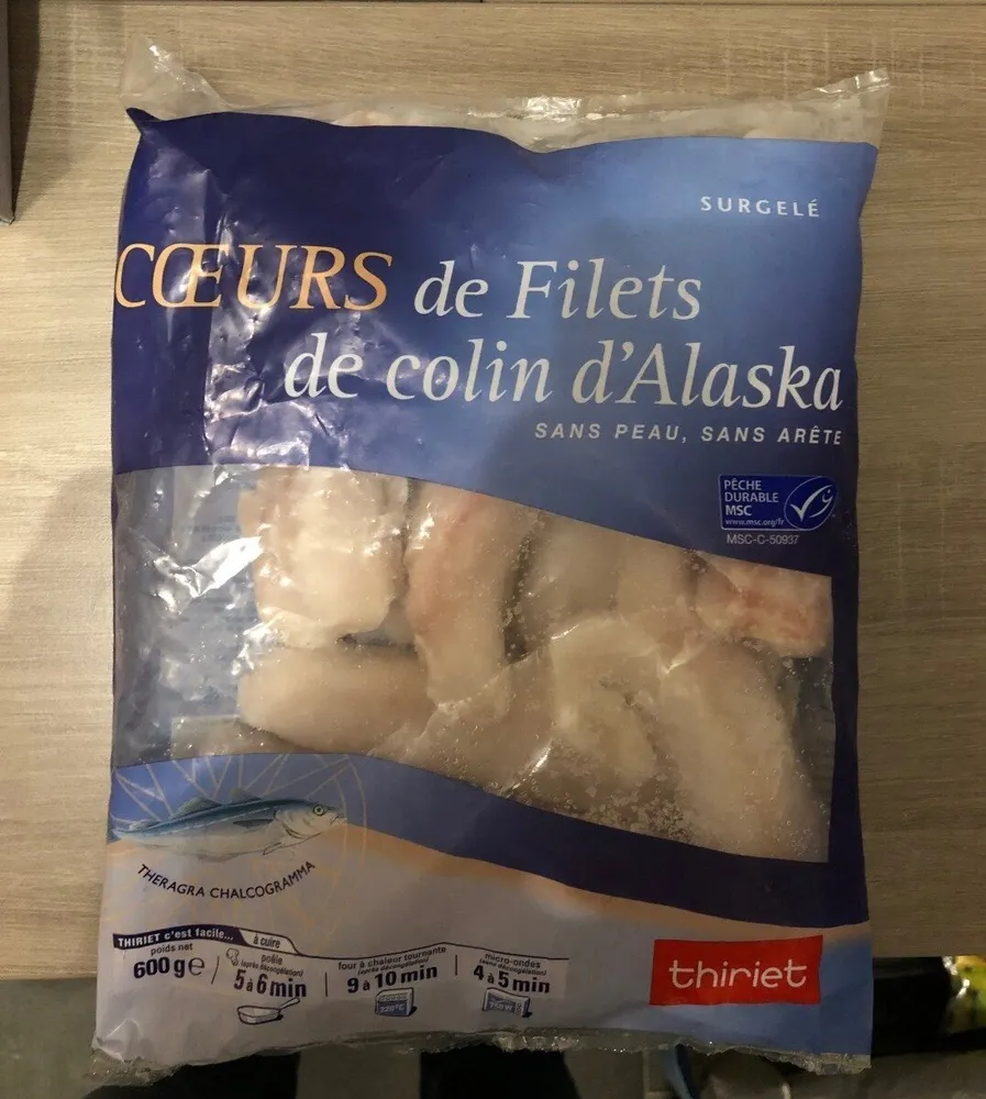 Filet de colin d'alaska