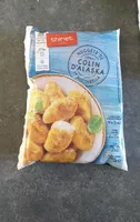 Nuggets de colin d'Alaska et mozzarella