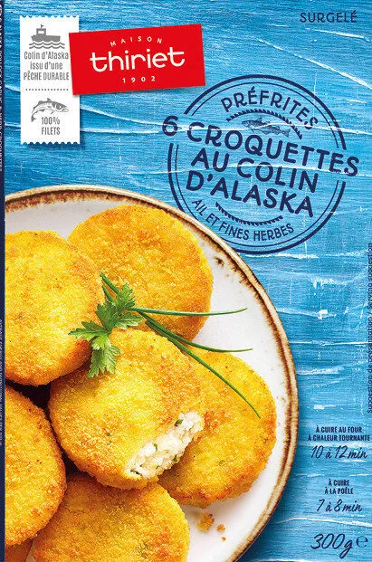 Croquettes au colin d'Alaska