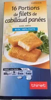 Filets de Cabillaud Panés
