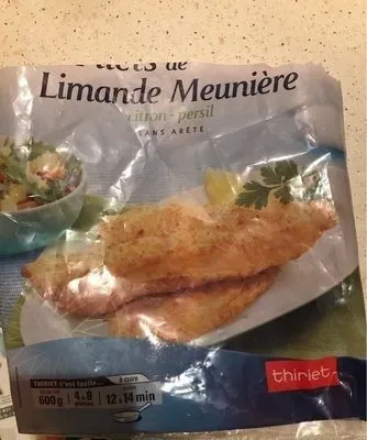 Filets de limande meuniere