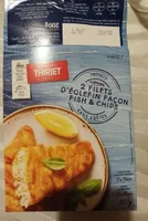 Filets d'églefin façon fish & chips