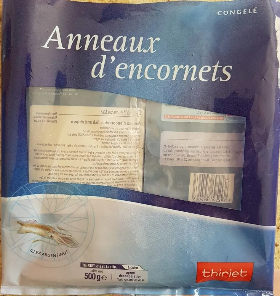 Anneaux d'encornets