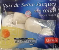Noix de Saint-Jacques sans corail