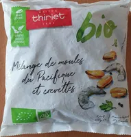 Mélange de moules du Pacifique et crevettes