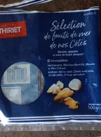 Sélection de fruit de mer de nos Côtes  moules,spirales et noix de St Jacques