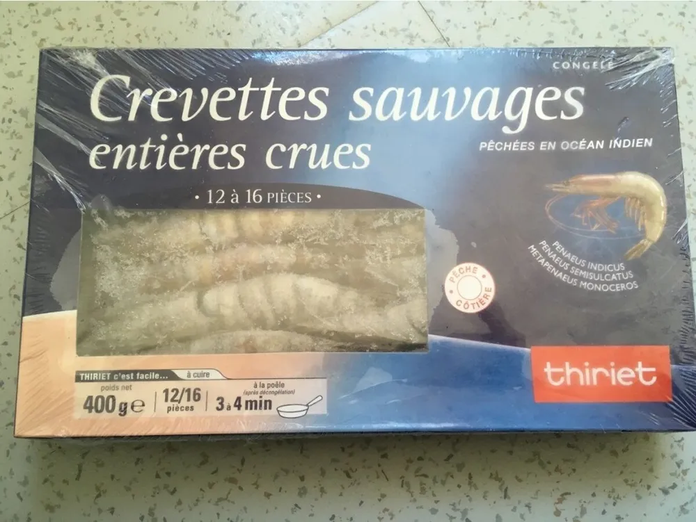 Crevettes sauvages
