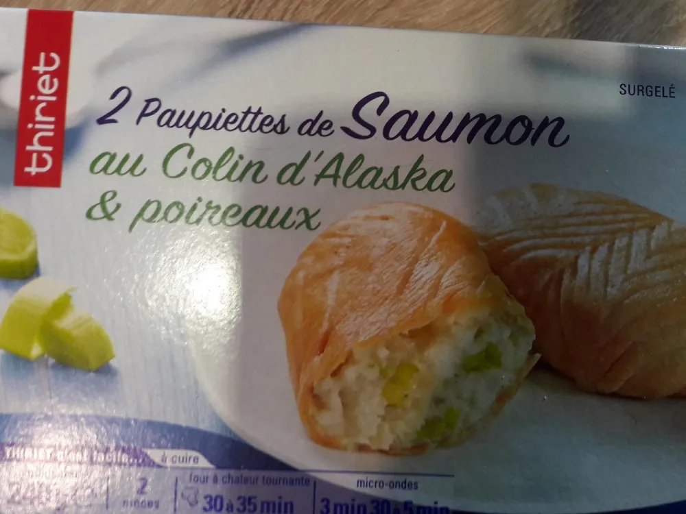 2 paupiettes de saumon