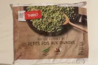 Poêlée cuisinée de petits pois oignons