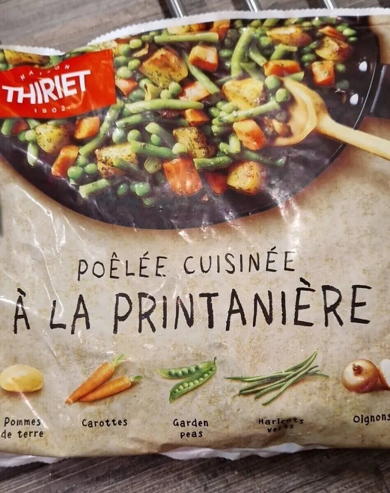 Poêlée cuisinée à la printanière