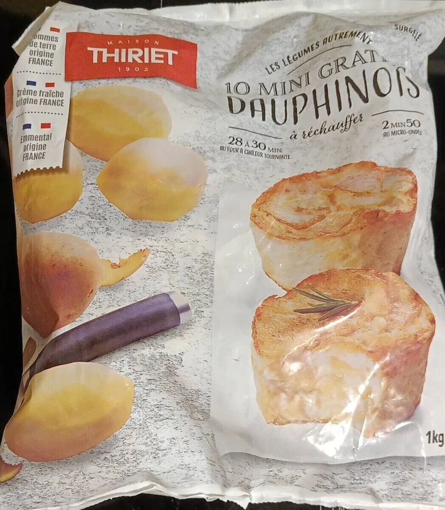 10 mini gratins dauphinois