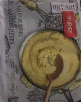 Puree cuisinee lait de coco de carittes jauned