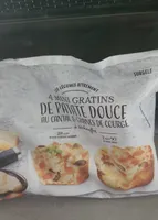 4 mini gratins de patate douce au cantal & graines de courge