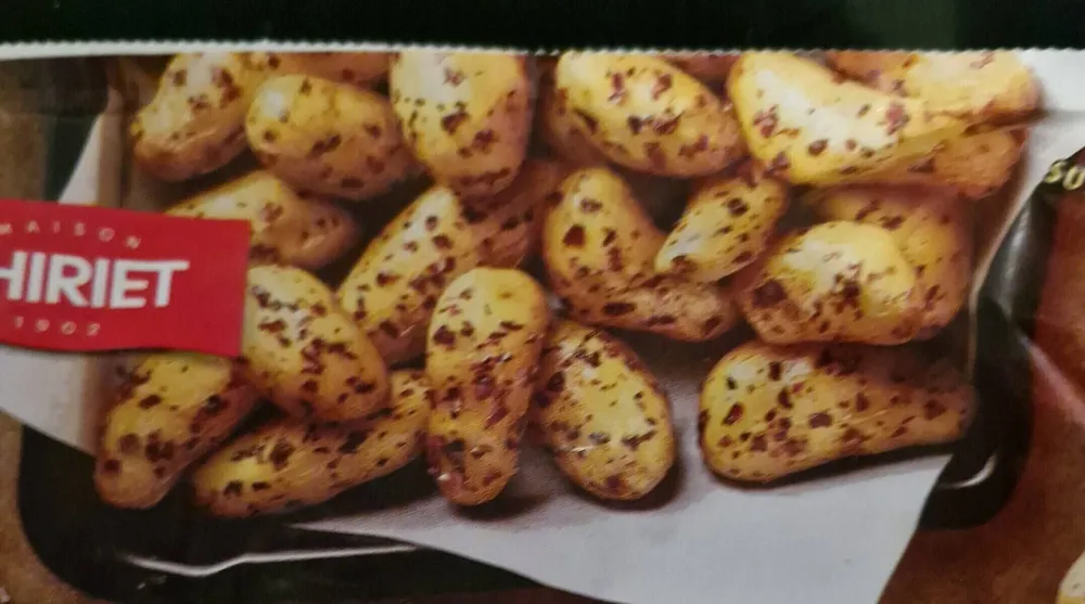 Pommes de terre ratée du touquet aux algues