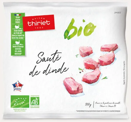 Sauté de dinde bio