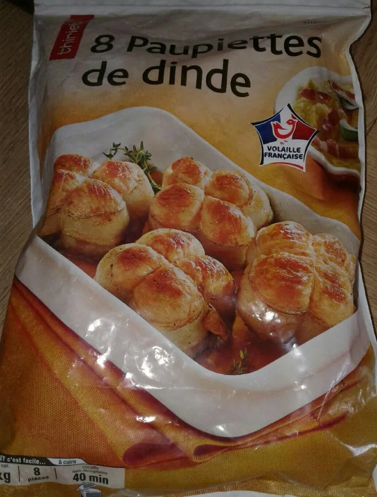 8 paupiettes de dinde