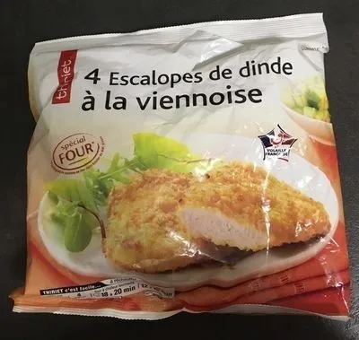 4 escalopes de dinde à la viennoise