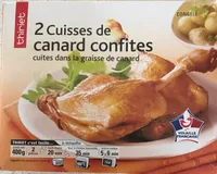 2 cuisses de canard confites
