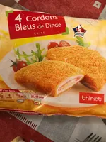 Cordons bleus de dinde