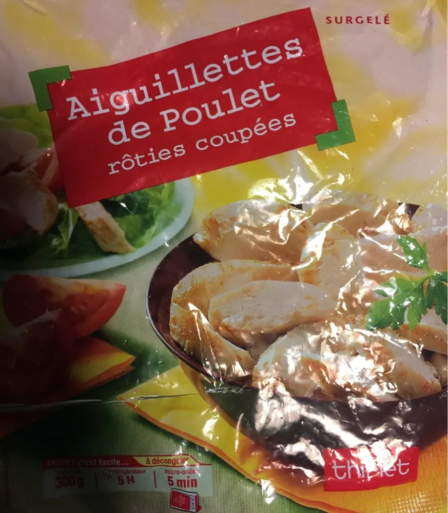 AIGUILLETTES POULET Rôties coupées