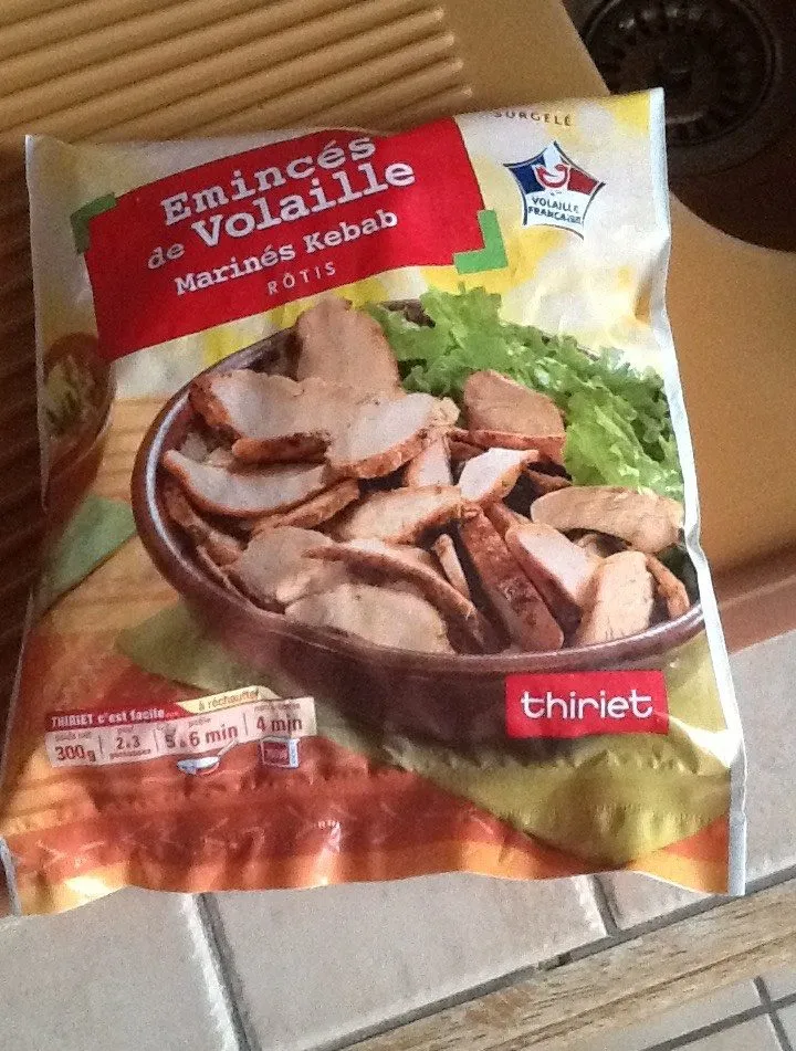 Émincés de Volaille Marines Kebab