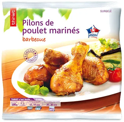 Pilons de poulet marinés barbecue