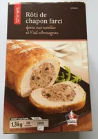 Rôti de chapon farci