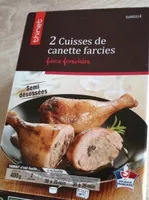 Cuisse de canette farcie
