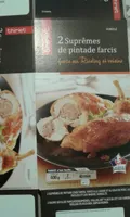 2 Suprêmes de pintade farcis