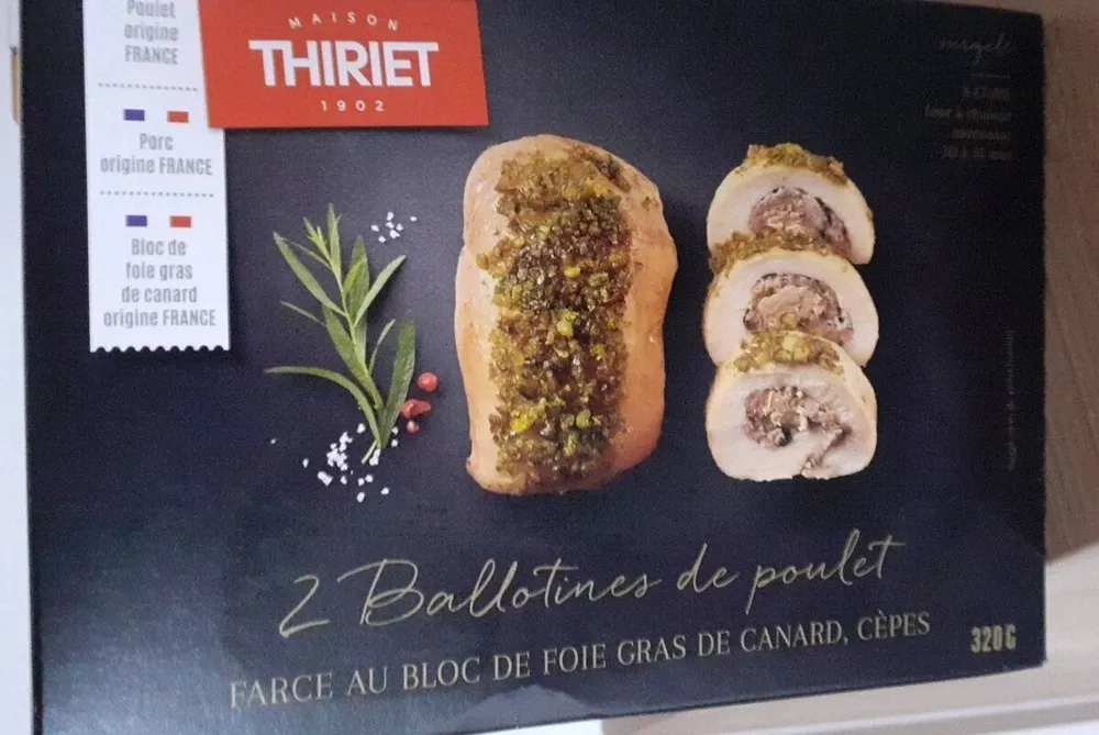 Ballotins de poulet