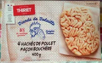 4 Hachés de poulet façon bouchère